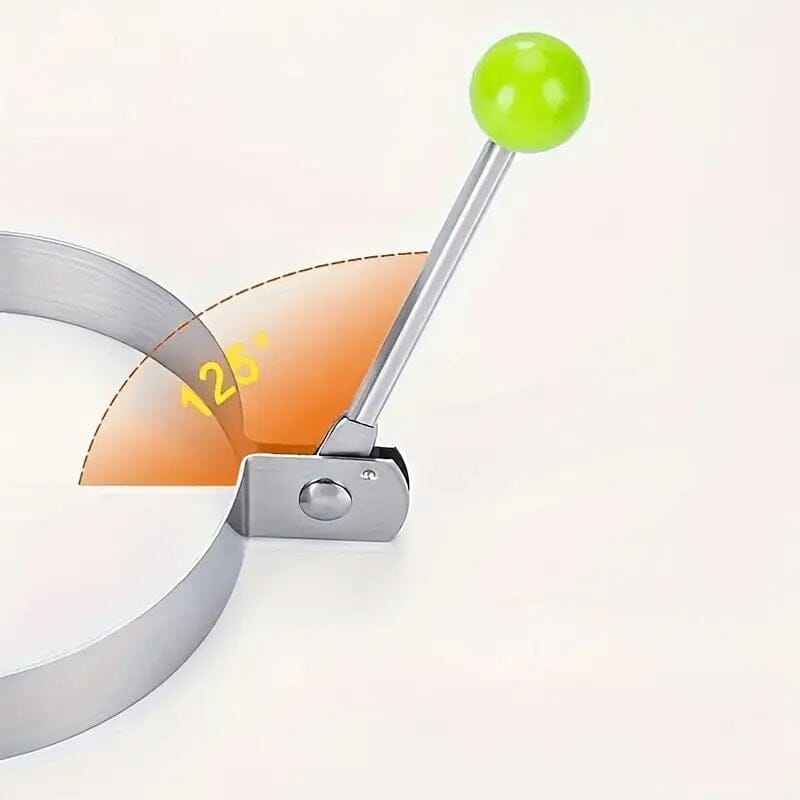 6-Pieces: Creative Stainless Steel Egg Cooking Ring Set